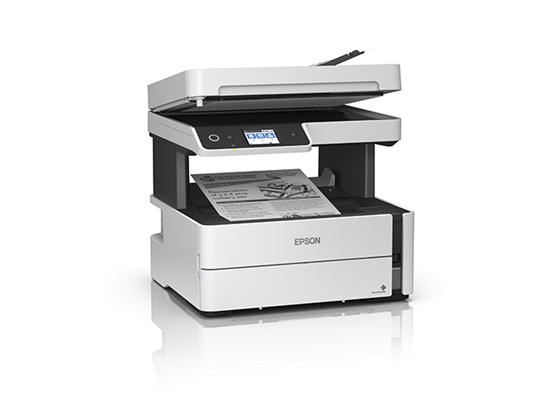IMPRESORA EPSON ECOTANK M3170, DÚPLEX, IMPRIME, COPIA, ESCANEA, FAX , ETHERNET INALAMBRICA, BLANCO Y NEGRO, HASTA 1200 X 2400 DPI DE RESOLUCIÓN, 39 PPM, USB 2.0