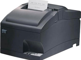 IMPRESORA STAR SP712MC, MATRICIAL, PARALELO, VELOCIDAD 4.7LPS. INCLUYE CARGADOR. IMPRESORA PARA RECIBOS, REEMPLAZA LA SP512.