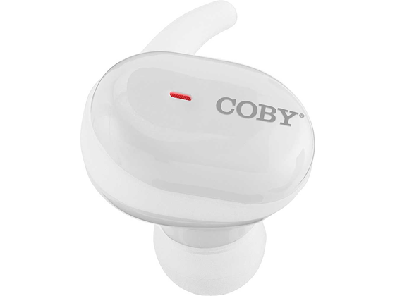 AUDIFONO CON MICROFONO COBY WIRELESS, BLUETOOTH 5.0, , CONTROL DE VOLUMEN,PAUSA Y REPRODUCCION, ANTERIOR Y SIGUIENTE, SOUND STEREO, INCLUYE CAJA CARGADOR. (CETW554WHI).