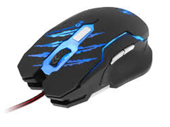 MOUSE XTECH GAMING XTM-610, USB, 6 BOTONES, 3200DPI, BLACK