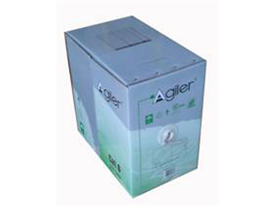 ROLLO DE CABLE UTP AGILER, 1000 PIES, CAT6 E, CERTIFICADO 23AWG/5.6MM/4P