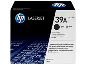 TONER HP 39A Q1339A, NEGRO,  18,000 PAGINAS PARA IMPRESORAS HP LASERJET 4300, 4300N, 4300TN, 4300DTN, 4300DTNS, 4300DTNSL (UN SOLO PAQUETE).