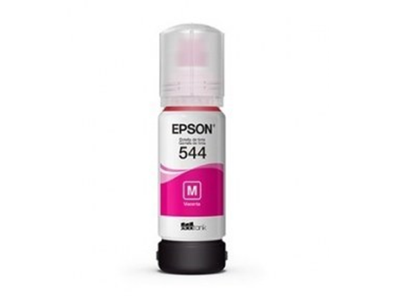 BOTELLA DE TINTA EPSON T544 MAGENTA PARA IMPRESORA  L1250, L1110, L3110, L3150, L5190, L3210, L3250, L5290.