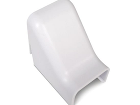 DUCTO COBERTOR TIPO SALIDA DE TECHO NEXXT (5XPAQUETE). 1.25 PULGADAS DE ANCHO, 30MM ALTURA.  94V-0 PVC.