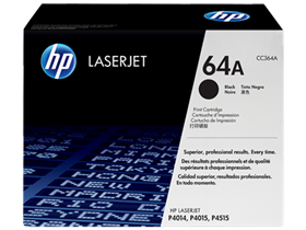 TONER HP 64A - CC364A - NEGRO - 10,000 PAGINAS - PARA IMPRESORA LASERJET P4014 P4015DN P4515N