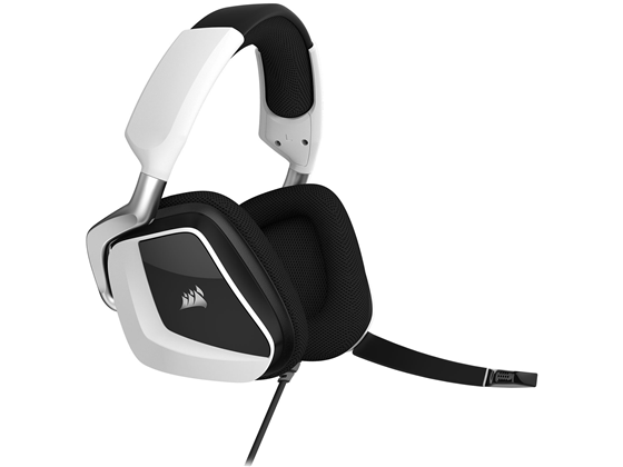 AUDIFONO CON MICROFONO CORSAIR VOID ELITE, USB, GAMING 7.1 SOUNDROUND, RGB, ADAPTADOR USB, BANDA AJUSTABLE, CONTROL DE VOLUMEN Y MIC, ALMOHADILLAS ACOLCHADAS PARA LARGAS HORAS DE JUEGO, COLOR BLACK, (CA-9011203-NA)