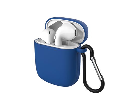AUDIFONO ARGOM SKEIPODS E50, AURICULARES ESTÉREO INALÁMBRICOS, BT VERSIÓN: 5.0, AZUL.