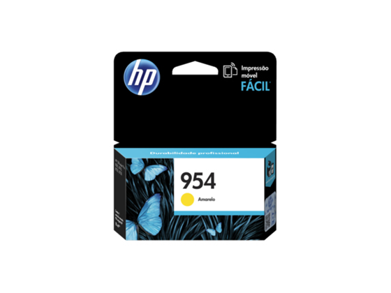 CARTUCHO HP 954 YELLOW (L0S56AL) - PRINT CARTRIDGE - 1 X PIGMENTED COMPATIBLE PRODUCTS — HP OFFICEJET 7740 (G5J38A) - OFFICEJET PRO 8210 / 8710 /8720