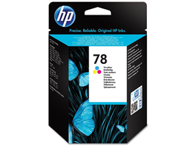 CARTUCHO HP 78 - C6578D - TRICOLOR - 19ML - PARA IMPRESORA DESKJET 930C / 959C / 3810 / 3816 / 3820 / 3822 / PHOTOSMART 115 / OFFICEJET 5110 / FAX 1230