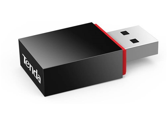 ADAPTADOR DE RED USB WIFI TENDA U3, 2.4GHZ/300MBPS, 802.11B/G/N.