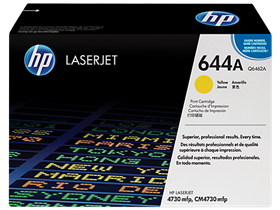TONER HP 644A - Q6462A - AMARILLO - 12,000 PAGINAS - PARA IMPRESORA LASERJET COLOR 4730 MFP