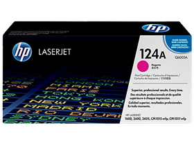 TONER HP 124A - Q6003A - MAGENTA - 2,000 PAGINAS - PARA IMPRESORA LASERJET COLOR - 2600N