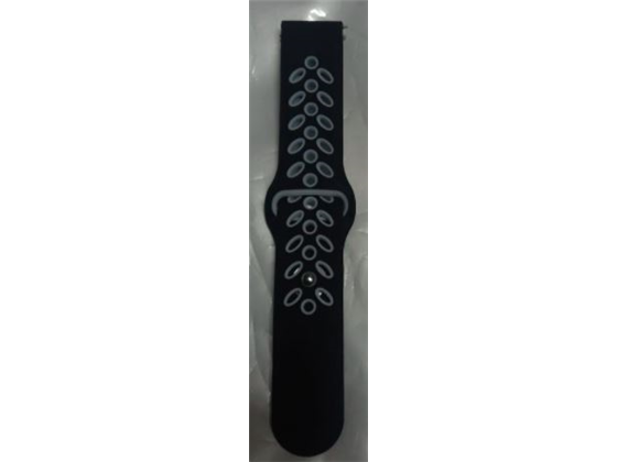 PULSERA DEPORTIVA PARA AMAZFIT BIP, NEGRO/BLANCO (PULSERAMAZBIP-N/B)