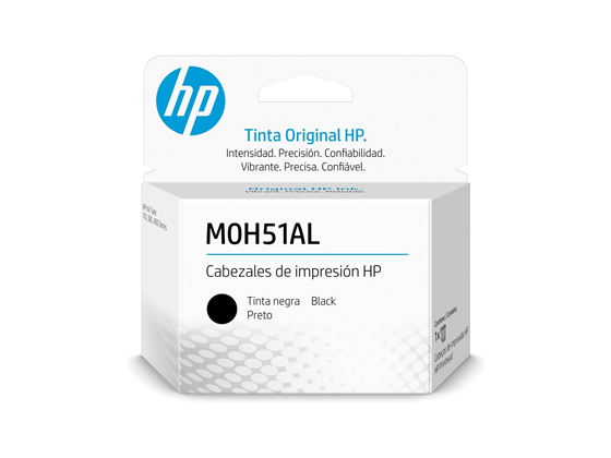 CABEZAL NEGRO HP ORIGINAL PARA IMPRESORAS INK TANK Y SMART TANK. COMPATIBLE CON: INK TANK 115, 310, 315, 318, 319, 410, 415, 418, 419. SMART TANK 300, 350, 400, 450 (M0H51AL).