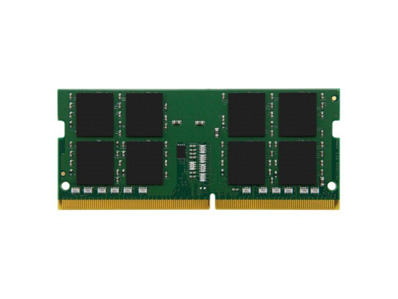 MEMORIA 8GB (1RX8GB) KINGSTON, P/LAPTOP, DDR4 3200MT/S SODIMM. DDR4 3200MT/S NON-ECC UNBUFFERED SODIMM CL22 1RX8 1.2V 260-PIN 8GBIT.