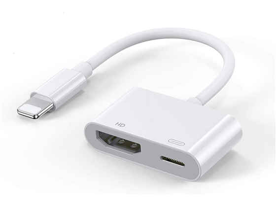 ADAPTADOR APPLE DE LIGHTNING A HDMI, SD-CARD, 1080P