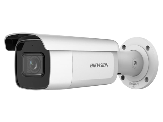 CAMARA DE VIGILANCIA HIKVISION ACUSENSE, IP, BULLET, 4MP (2688 × 1520), MOTORIZED VARIFOCAL (2.8-12MM), IP67, IK10, 60M IR