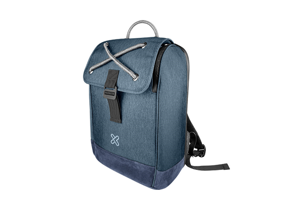 BULTO DE NOTEBOOK KLIPX GALLANT 14.1" TIPO MOCHILA, ANTI ROBO, HASTA 27 LIBRAS, AZUL (KNB-581BL)