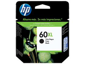 CARTUCHO HP 60XL - CC641WL - NEGRO - ALTO RENDIMIENTO - 12ML - PARA IMPRESORA  F4280 / D1660 / D2660