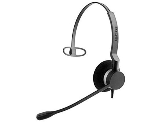 AUDIFONO CON MICROFONO JABRA BIZ 2300, MONO, QD CONNECTOR, NOISE CANCELING, HEADBAND (2303-820-105)