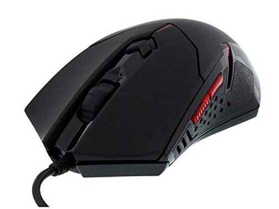 MOUSE MSI INTERCEPTOR DS B1, CONECTOR USB DORADO CON SENSOR ÓPTICO DE NIVEL DE JUEGO, 1600 DPI, 2.4 GRAMOS DE PESO, 6 BOTONES, APRETONES ANTIDESLIZANTES