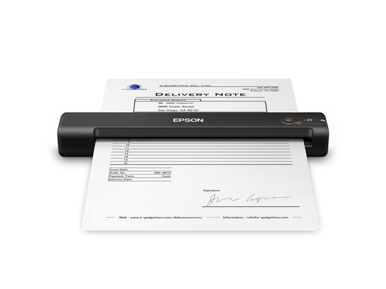 SCANNER EPSON WORKFORCE ES-50, PORTATIL, (ESCANEO MANUAL) 600 X 600 DPI, USB, COLOR, A4.