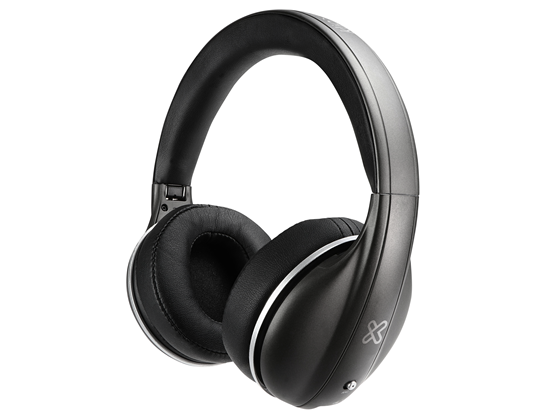 AUDIFONO CON MICROFONO KLIPX PLACID - BLUETOOTH - CANCELACION DE RUIDO ACTIVA - CONTROLES EN EL AURICULAR - HASTA 16 HORAS DE REPRODUCCION - ALMOADILLLA ACOLCHADAS - PUERTO 3.5" - PLEGABLE - RESISTENTE AL SUDOR (KNH-250)
