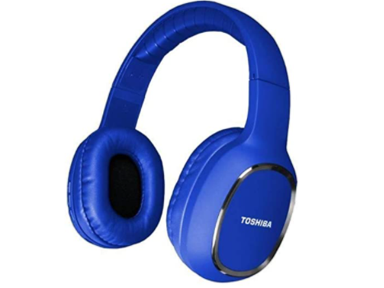 AUDIFONO TOSHIBA, AZUL,CONTROLADORES DINÁMICOS DE GRAN FORMATO DE 1,5 PULGADAS, ALMOHADILLA DE OREJA DE FELPA, RESPUESTA DE FRECUENCIA: 20HZ A 20 KHZ., (RZE-D160H).