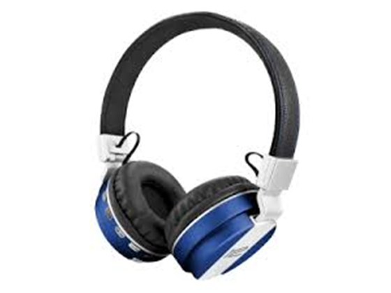 AUDIFONO CON MICROFONO KLIPX, BLUETOOTH FURY, PLEGABLE AZUL (KHS-620BL)