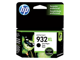 CARTUCHO HP 932XL - CN053AL - NEGRO - ALTO RENDIMIENTO - 22.5ML - PARA IMPRESORA OFFICEJET PRO 6100 / H611A / 7110 / 6600 / H711A / 6700 / H711N / 7610