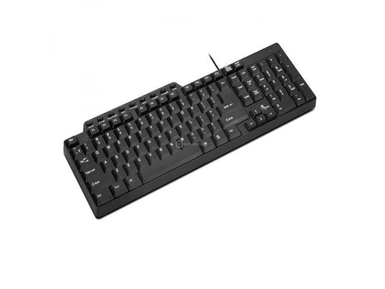 TECLADO XTECH USB ESTANDAR NEGRO, INGLES  (XTK-160E)