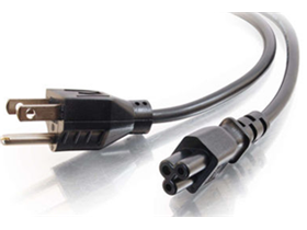 CABLE CORRIENTE AGILER PARA CARGADOR DE LAPTOP DE TRES HUECOS (AGI-1123)