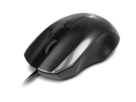 MOUSE XTECH OPTICAL SCROLL USB NEGRO (XTM-185)