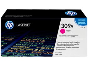 TONER HP 309A - Q2673A - MAGENTA - 4,000 PAGINAS - PARA IMPRESORA - PARA IMPRESORA COLOR LASERJET - 3500, 3500N, 3550, 3550N