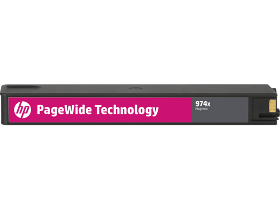 CARTUCHO HP 974X - L0S02AL - MAGENTA - ALTO RENDIMIENTO - 82ML - PARA IMPRESORA PAGEWIDE PRO 452DW / 577DW / 477DW