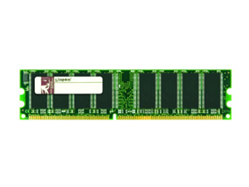 MEMORIA 1GB (1X1GB) KINGSTON, P/DESKTOP, DDR, 333MHZ, PC-2600, NO-ECC. CERTIFICADA PARA EQUIPOS DELL.