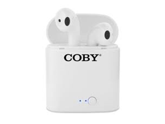 AUDIFONO CON MICROFONO COBY EARPODS BLUETOOTH, BLANCO, (CETW510WHT)