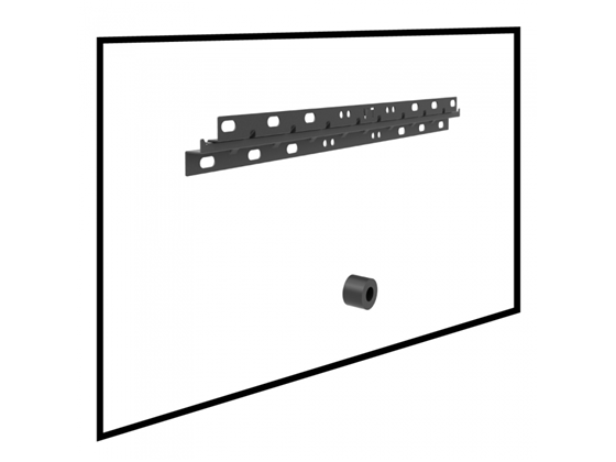 SOPORTE PARA TV, BARKAN PLANO DE 13" A 58",C ARGA MAXIMA DE 55 LBS / 25 KGS, NEGRO (E304).