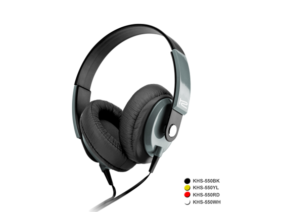 AUDIFONO CON MICROFONO KLIPXTREME - OBSESSION - STEREO - NEGRO - CONTROL DE VOLUMEN KHS-550BK