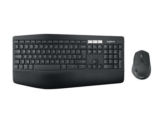 TECLADO MOUSE LOGITECH MK850 PERFORMANCE WIRELESS COMBO INGLES (ENG) BLUETOOTH Y USB WIRELESS RECEIVER 2.4GHZ WIRELESS, 10M RANGE, WIRELESS ENCRYPTION, CON REPOSA MUÑECAS, 36 MESES KEYBOARD BATTERY LIFE, 18 MESES MOUSE BATTERY LIFE, 1000 DPI, 8 BOTONES.