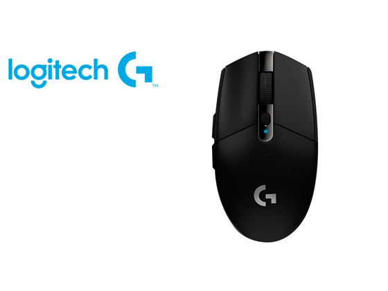 MOUSE LOGITECH G305 LIGHTSPEED WIRELESS GAMING, COLOR NEGRO, OPTICO USB, 6 BOTONES PROGRAMABLE, VELOCIDAD DEL MOUSE AJUSTABLE ENTRE 200 A 12000 DPI, DURACION HASTA 250 HORAS BATERIA, PESO 99 GRAMOS (910-005281)