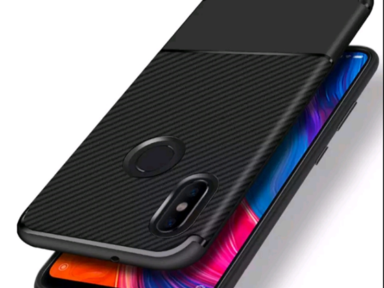 COVER PARA XIAOMI MI A2 LITE, HARD CASE NEGRO - TEXTURA FIBRA DE CARBONO - GOMA - NEGRO (FUNDAXMIA2L-CFRB)