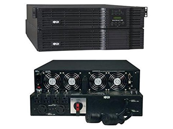 UPS TRIPP LITE SMART-ONLINE 208/240 & 120V 8KVA 5.6KW DOUBLE-CONVERSION UPS, 4U RACK/TOWER, EXTENDED RUN, NETWORK CARD OPTIONS, USB, DB9, BYPASS SWITCH