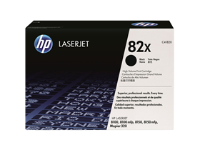 TONER HP 82X - C4182X - NEGRO - ALTO RENDIMIENTO - 20,000 PAGINAS -  PARA IMPRESORA LASERJET 8100/8150