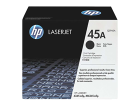 TONER HP 45A - Q5945A - NEGRO - 18,000 PAGINAS - PARA IMPRESORA LASERJET - 4345