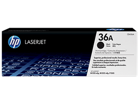 TONER HP 36A - CB436A - NEGRO - 2,000 PAGINAS - PARA IMPRESORA LASERJET P1505/P1505N