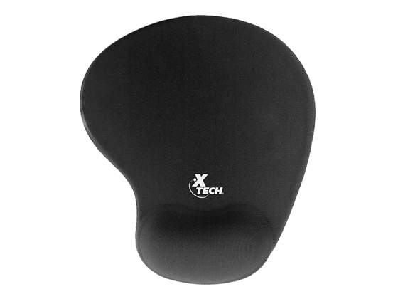 MOUSE PAD XTECH, GEL, NEGRO (XTA-526)