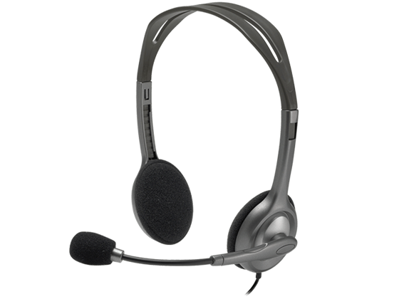 AUDIFONO CON MICROFONO LOGITECH H111 STEREO, 3.5" INPUT.