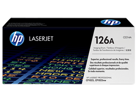 TONER HP 126A - CE314A - TAMBOR DE IMAGEN - 14,000 PAGINAS EN NEGRO - 7,000 PAGINAS COLOR - PARA IMPRESORA LASERJET COLOR PRO CP1025, CP1025NW, LASERJET PRO 100, TOPSHOT LASERJET PRO M275, M177FW, M175NW, M176N