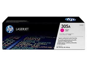 TONER HP 305A - CE413A - MAGENTA - 2,600 PAGINAS - PARA IMPRESORA COLOR LASERJET PRO - M351A, M375NW, M451, M475